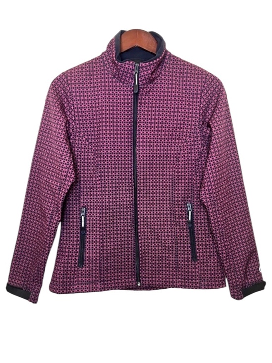 Roper Jackets & Blazers - ROPER Women's Pink/ Geometric Softshell Fleece Lined Tech Jacket Cowgirl Small